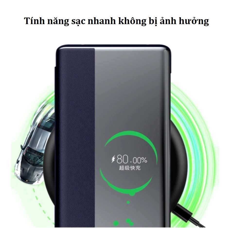 Bao da Huawei Mate 30 Pro Smart View Flip Cover Case chính hãng